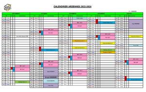 Saison 2023/2024 : AG - Appel à candidatures - Calendrier