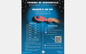 TOURNOI NOUZONVILLE - 1 JUIN 2025