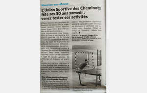 Hommage à Claude Lagrange, président du club NOUVION FLIZE USC