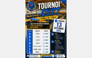 TOURNOI du CYTT