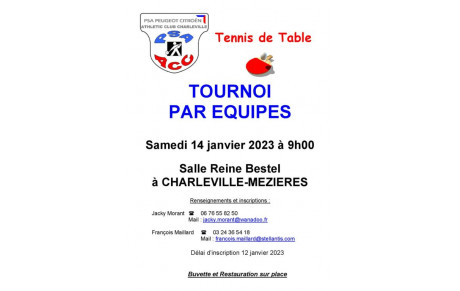 Tournoi PSA - 14 janvier 2023
