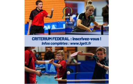 Critérium Fédéral