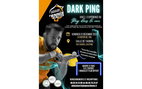 DARK'PING - Vendredi 22 décembre 2023