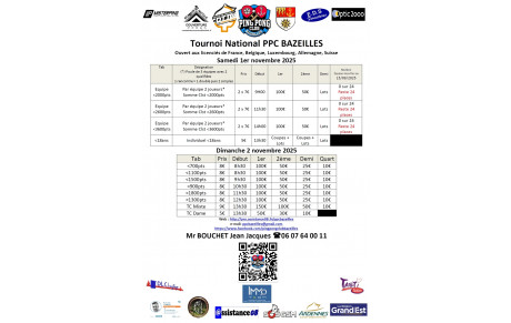 Tournoi National PPC Bazeilles