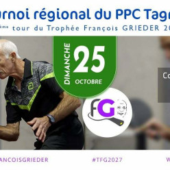Trophée Grieder : tournoi du PPC Tagnon le 25 octobre